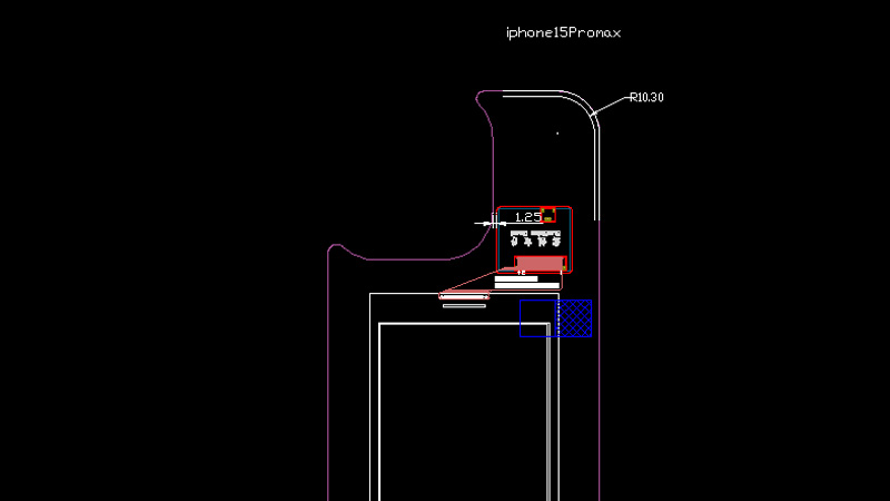 iPhone 15 pro max 墨水屏nfc手機殼 設(shè)計